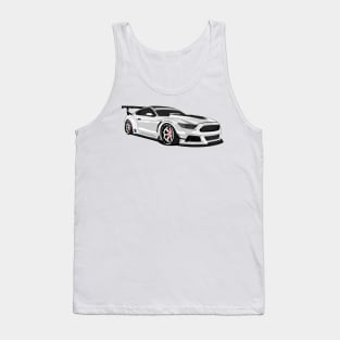 MUSTANG WIDEBODY WHITE Tank Top